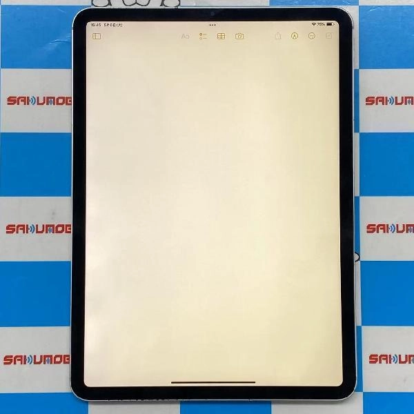 iPad Pro 11インチ 第1世代 Apple版SIMフリー 64GB FU0U2J/A A1934 訳あり品 シルバー
