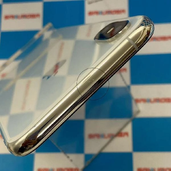 iPhoneXS au版SIMフリー 64GB MTAX2J/A A2098 美品 シルバー