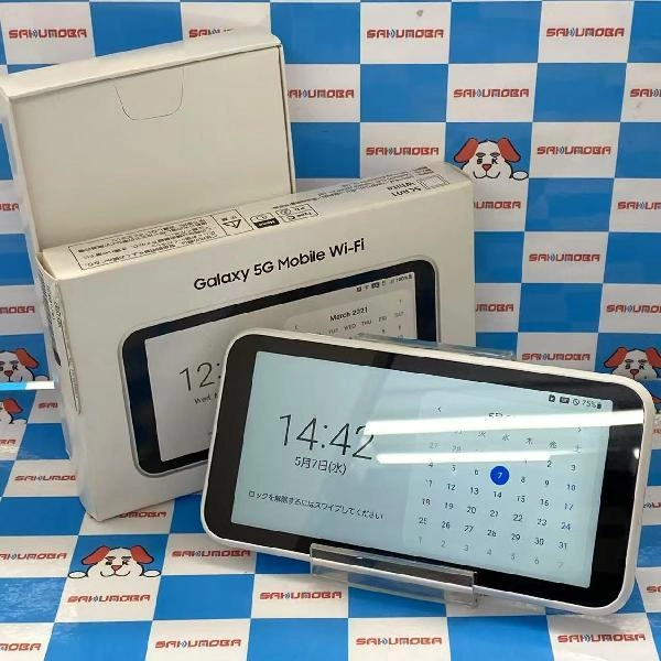Galaxy 5G Mobile Wi-Fi SCR01 au ホワイト