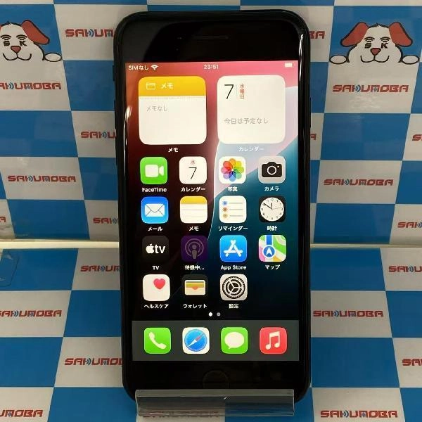 iPhoneSE 第2世代 au版SIMフリー 64GB MX9R2J/A A2296 ジャンク品 ブラック
