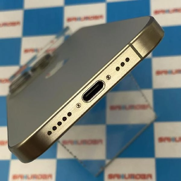 iPhone15 Pro Apple版SIMフリー 128GB MTU93J/A A3101 極美品 ナチュラルチタニウム