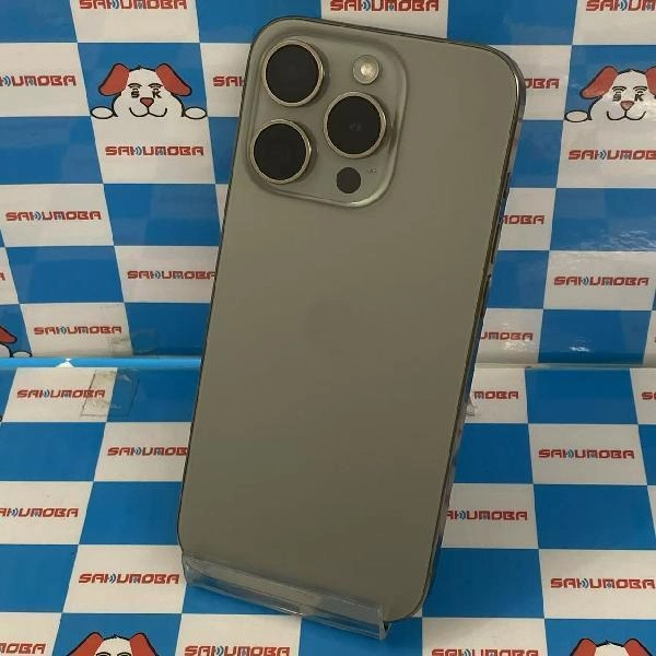 iPhone15 Pro Apple版SIMフリー 128GB MTU93J/A A3101 極美品 ナチュラルチタニウム