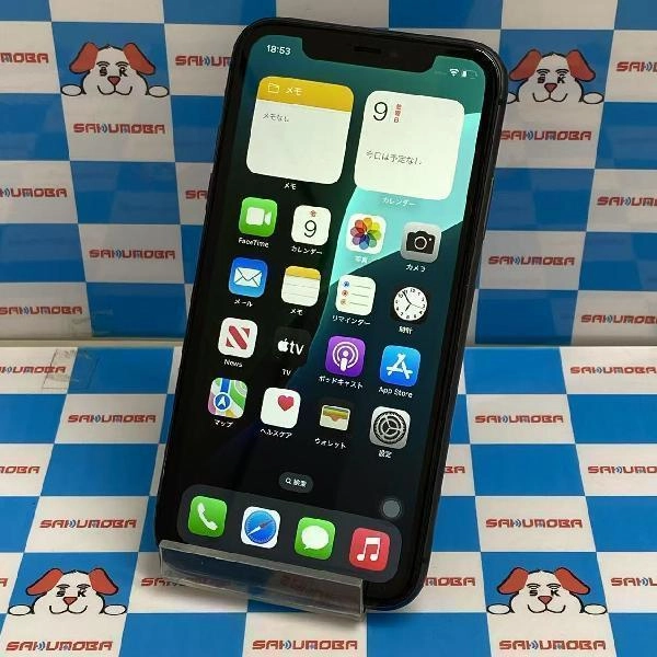 iPhone11 au版SIMフリー 128GB MWM02J/A A2221 ジャンク品 ブラック