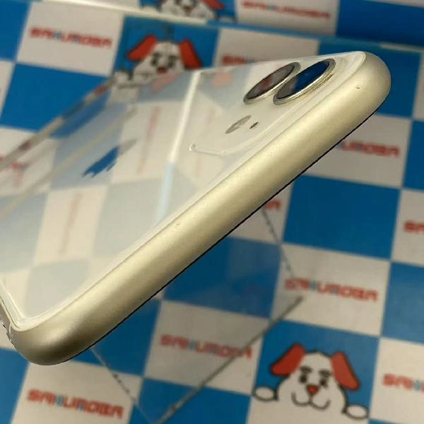 iPhone11 Apple版SIMフリー 128GB MWM22J/A A2221 ジャンク品 ホワイト