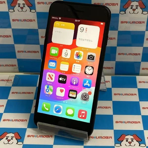 iPhoneSE 第2世代 Apple版SIMフリー 64GB MX9R2J/A A2296 ジャンク品 ブラック