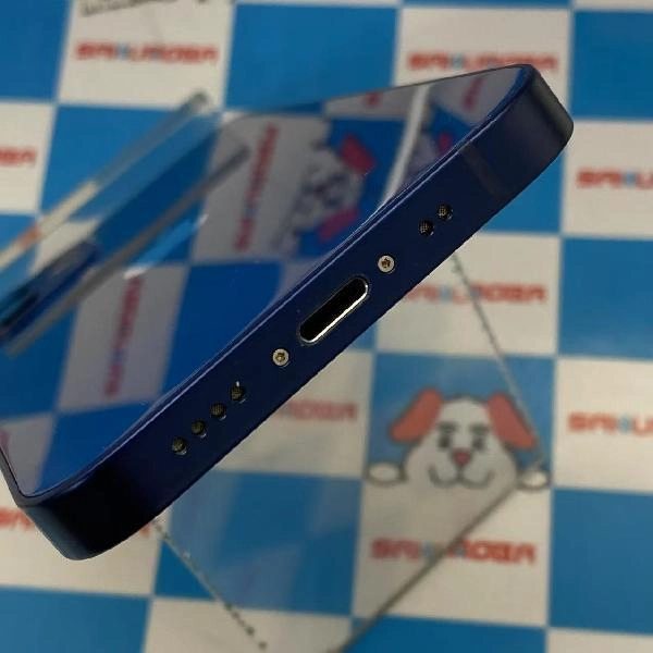 iPhone12 mini au版SIMフリー 128GB MGDP3J/A A2398 美品 ブルー