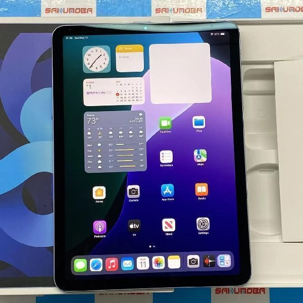 iPad Air 第4世代 Wi-Fiモデル 64GB MYFQ2J/A A2316 極美品 スカイブルー