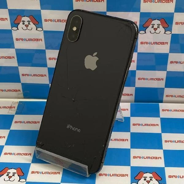 iPhoneXS au版SIMフリー 64GB MTAW2J/A A2098 ジャンク品 スペースグレイ