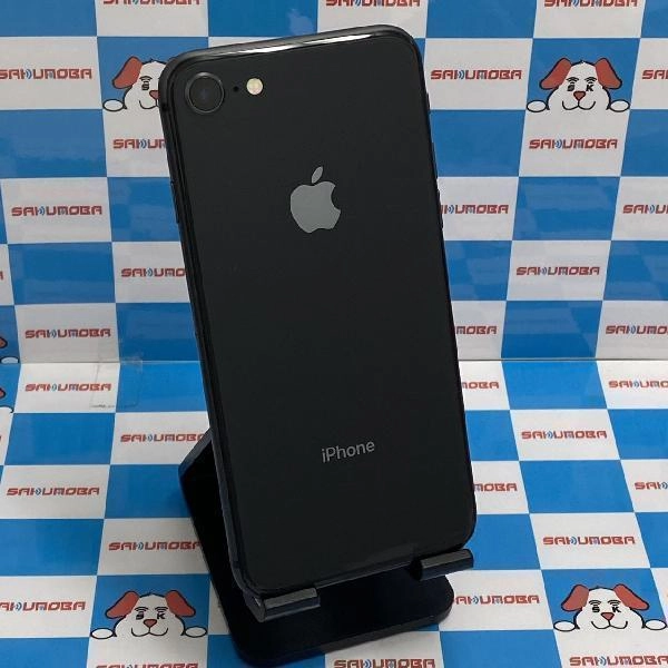 iPhone8 au版SIMフリー 64GB MQ782J/A A1906 美品 スペースグレイ