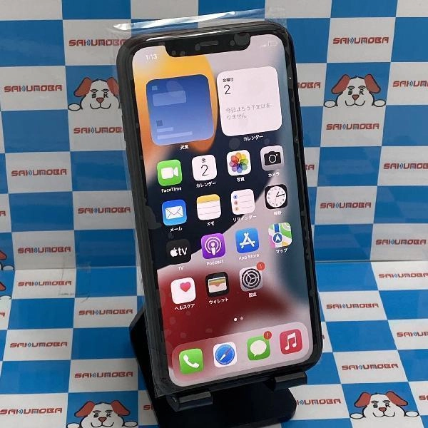 iPhone11 au版SIMフリー 64GB MWLT2J/A A2221 ブラック