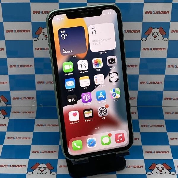 iPhone11 docomo版SIMフリー 128GB MWM62J/A A2221 美品 グリーン