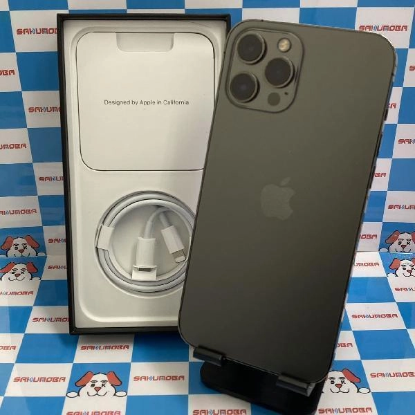 iPhone12 Pro Max SoftBank版SIMフリー 512GB MGD33J/A A2410 美品 グラファイト