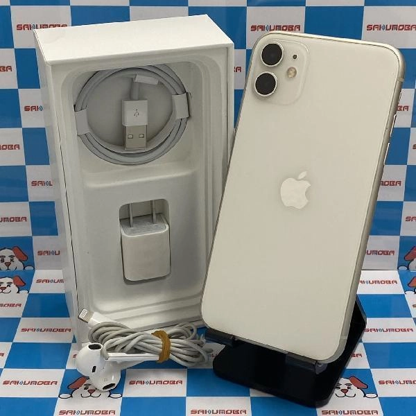 iPhone11 au版SIMフリー 64GB MWLU2J/A A2221 ホワイト