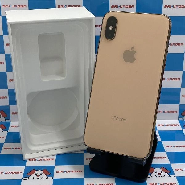 iPhoneXS au版SIMフリー 256GB MTE22J/A A2098 美品 ゴールド