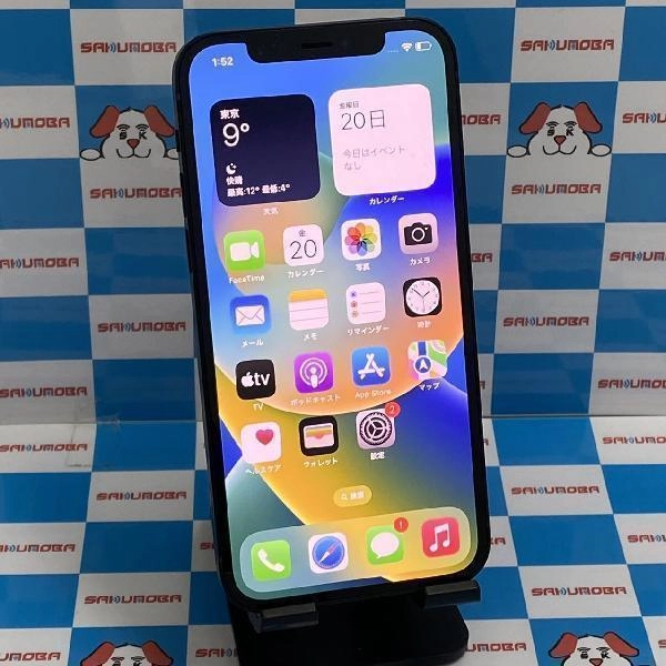 iPhone12 Y!mobile版SIMフリー 64GB MGHN3J/A A2402 新品同様品 ブラック