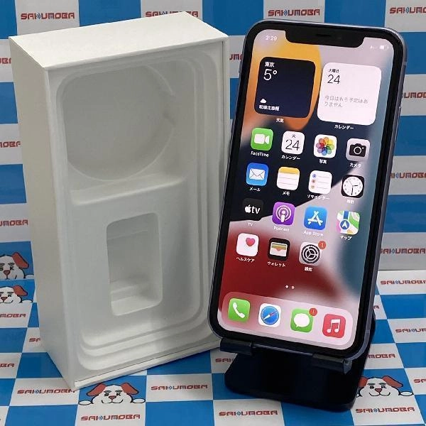 iPhone11 SoftBank版SIMフリー 64GB MWLX2J/A A2221 美品 パープル