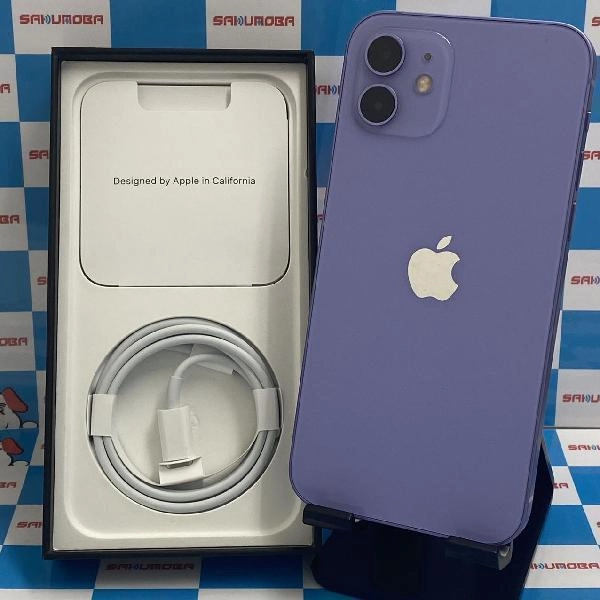 iPhone12 SoftBank版SIMフリー 128GB MJNJ3J/A A2402 パープル