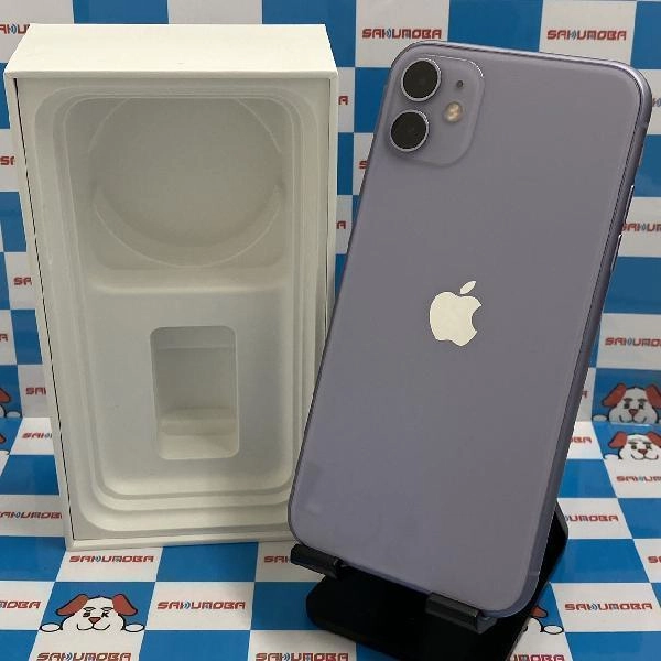 iPhone11 Apple版SIMフリー 64GB MWLX2J/A A2221 パープル