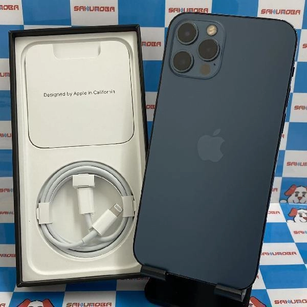 iPhone12 Pro au版SIMフリー 128GB MGM83J/A A2406 パシフィックブルー