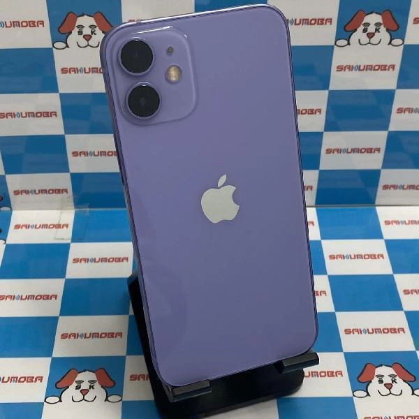 iPhone12 mini Apple版SIMフリー 256GB MJQE3J/A A2398 美品 パープル