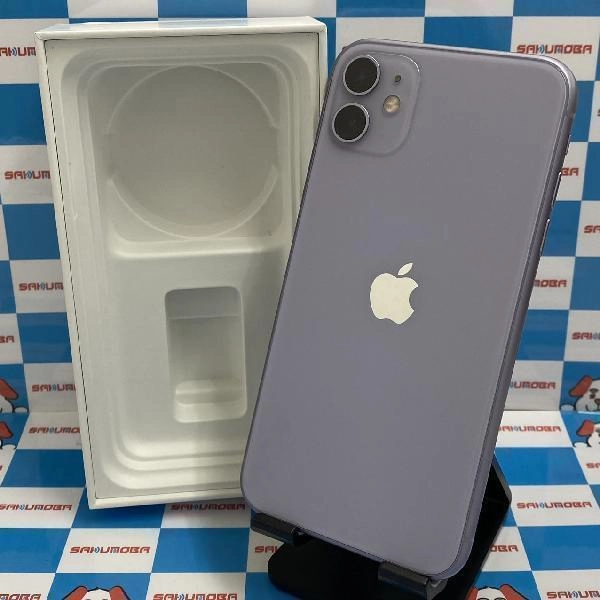 iPhone11 au版SIMフリー 64GB MWLX2J/A A2221 パープル