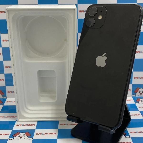 iPhone11 SoftBank版SIMフリー 64GB MWM02J/A A2221 ブラック
