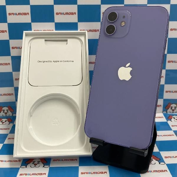 iPhone12 SoftBank版SIMフリー 64GB MJNH3J/A A2402 美品 パープル