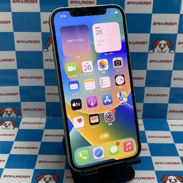 iPhone12 SoftBank版SIMフリー 64GB MGHT3J/A A2402 美品 グリーン