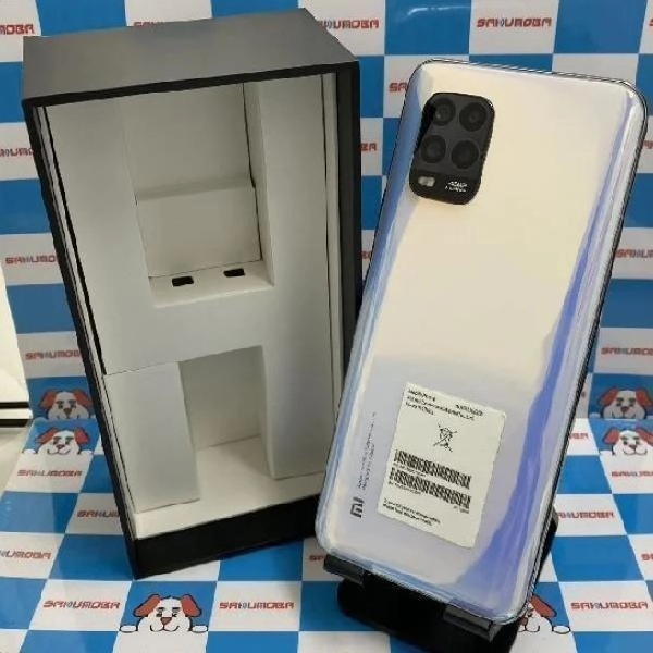 Mi 10 Lite 5G XIG01 au 128GB SIMロック解除済み 訳アリ品 ホワイト