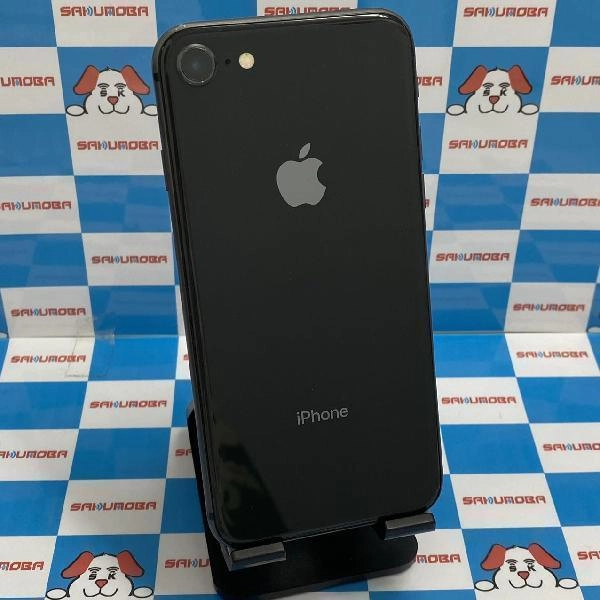 iPhone8 au版SIMフリー 64GB MQ782J/A A1906 スペースグレイ