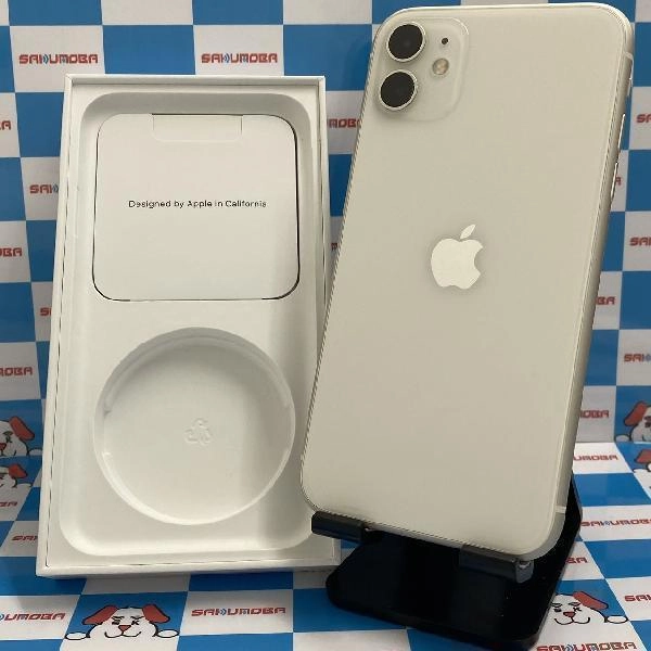 iPhone11 Apple版SIMフリー 128GB MHDJ3J/A A2221 ホワイト