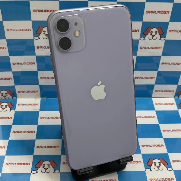 iPhone11 SoftBank版SIMフリー 64GB MWLX2J/A A2221 ジャンク品 パープル