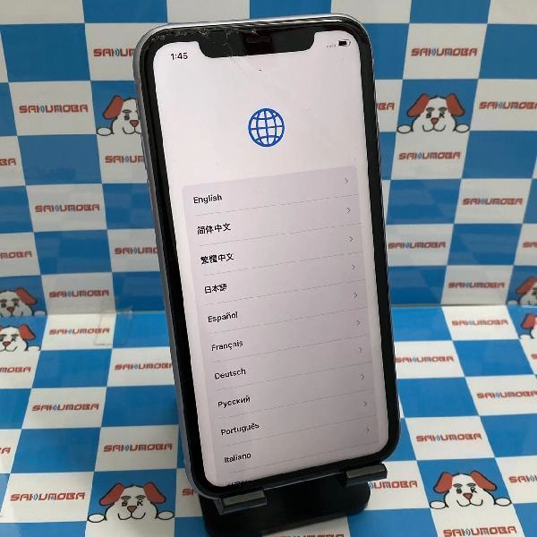 iPhone11 SoftBank版SIMフリー 64GB MWLX2J/A A2221 ジャンク品 パープル