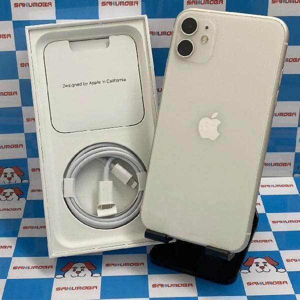 iPhone11 Apple版SIMフリー 128GB MHDJ3J/A A2221 ホワイト