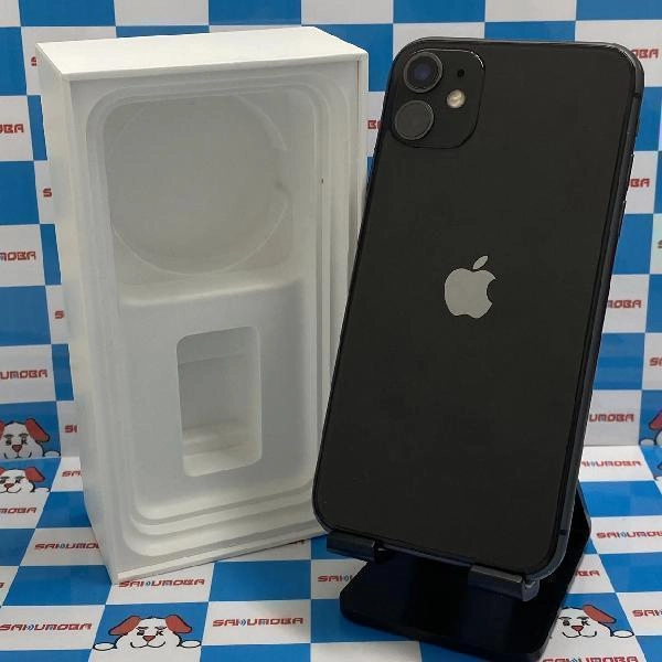 iPhone11 au版SIMフリー 128GB MWM02J/A A2221 ブラック