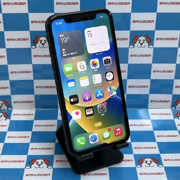 iPhone11 SoftBank版SIMフリー 64GB MWLT2J/A A2221 美品 ブラック