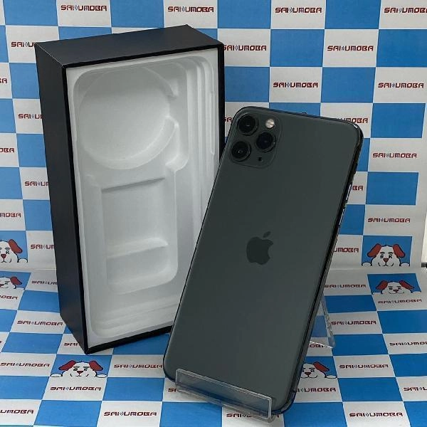 iPhone11 Pro Max docomo版SIMフリー 256GB MWHM2J/A A2218 ミッドナイトグリーン