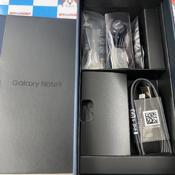 Galaxy Note9 SCV40 au 128GB SIMロック解除済み