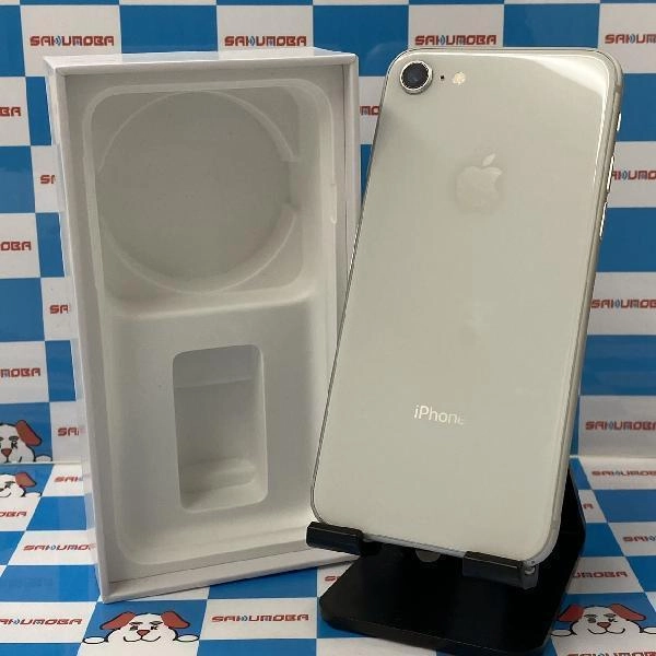 iPhone8 au版SIMフリー 64GB MQ792J/A A1906 シルバー