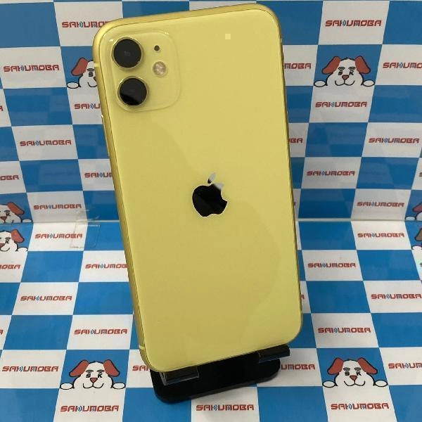 iPhone11 au版SIMフリー 64GB MWLW2J/A A2221 極美品 イエロー