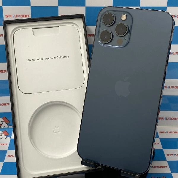 iPhone12 Pro Max au版SIMフリー 512GB MGD63J/A A2410 パシフィックブルー