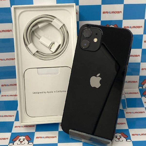 iPhone12 SoftBank版SIMフリー 128GB MGHU3J/A A2402 ブラック
