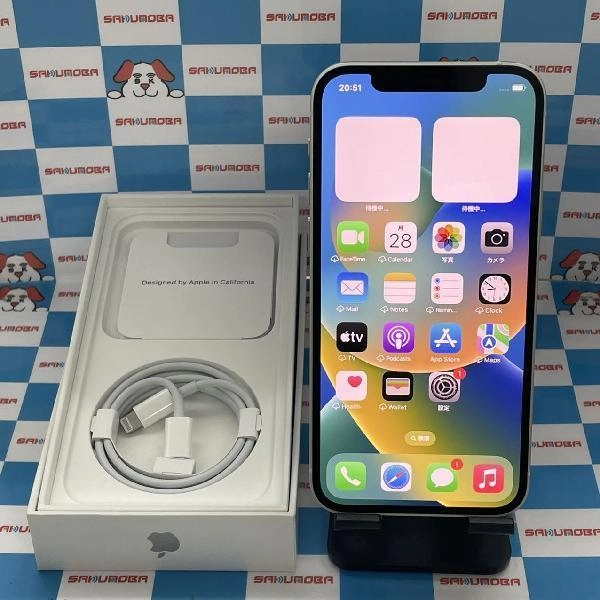 iPhone12 au版SIMフリー 64GB MGHP3J/A A2402 極美品 ホワイト