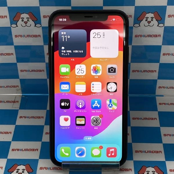 iPhone11 SoftBank版SIMフリー 128GB MWM02J/AA2221 ブラック