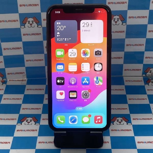 iPhone11 SoftBank版SIMフリー 64GB MWLT2J/A A2221 ブラック
