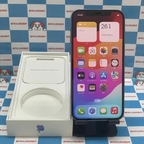 iPhone12 Apple版SIMフリー 128GB NJNJ3J/A A2402 交換未使用品 パープル