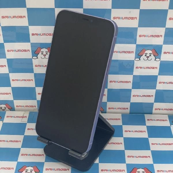iPhone12 au版SIMフリー 64GB MJNH3J/A A2402 ジャンク品 パープル