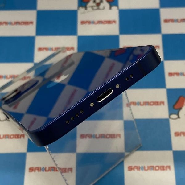 iPhone12 mini au版SIMフリー 128GB MGDP3J/A A2398 新品同様品 ブルー