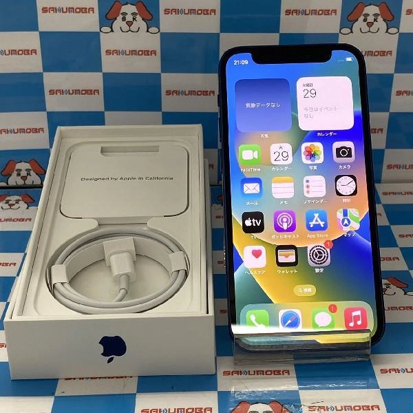 iPhone12 mini au版SIMフリー 128GB MGDP3J/A A2398 新品同様品 ブルー