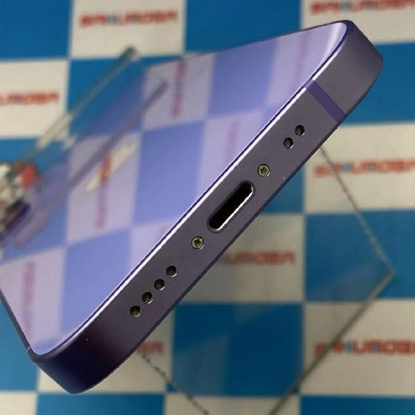 iPhone12 mini Apple版SIMフリー 128GB MJQD3J/A A2398 ジャンク品 パープル